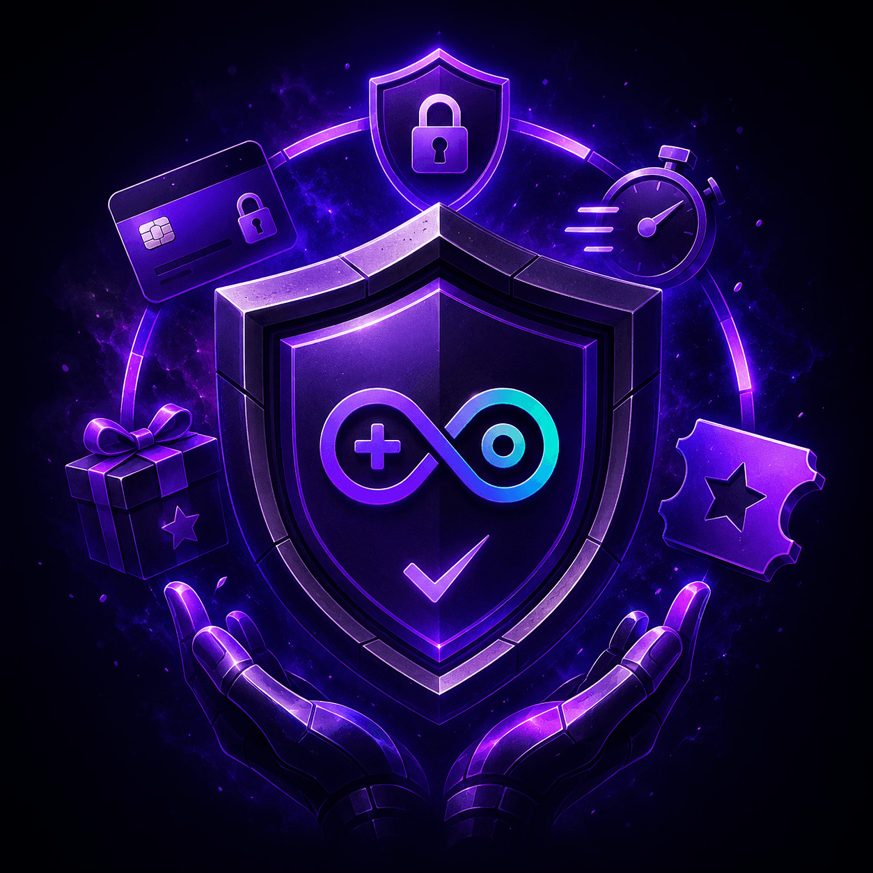 Commitment shield illustration